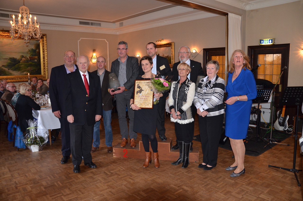 Uitreiking Euro Diamond Pigeon 2013