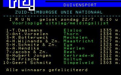 Nationale ZLU-vlucht Irun 2007