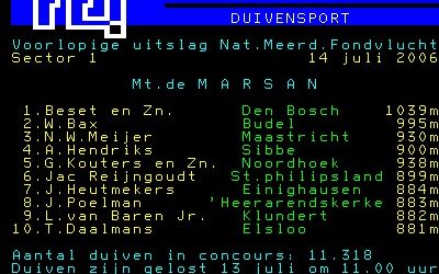 Nationale NPO-vlucht Mont de Marsan 2006